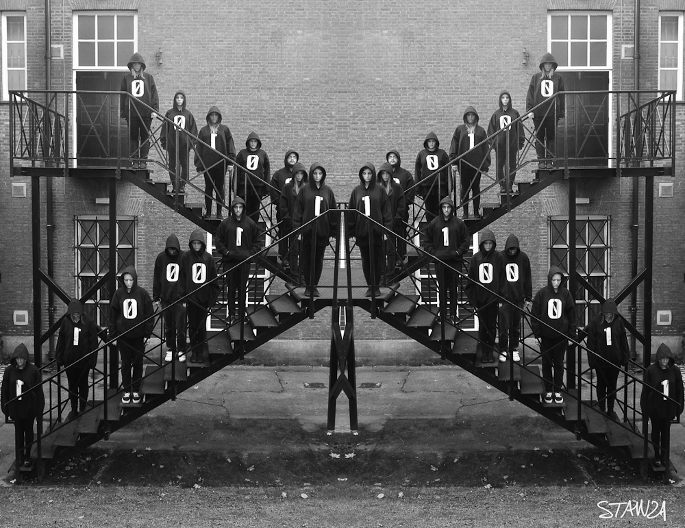 Stanza ,  The Binary Grafitti Club artwork